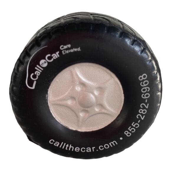 Advertising Promo Call the Car Tire Automotive Stress Ball Squishy Collectible - Picture 1 of 2